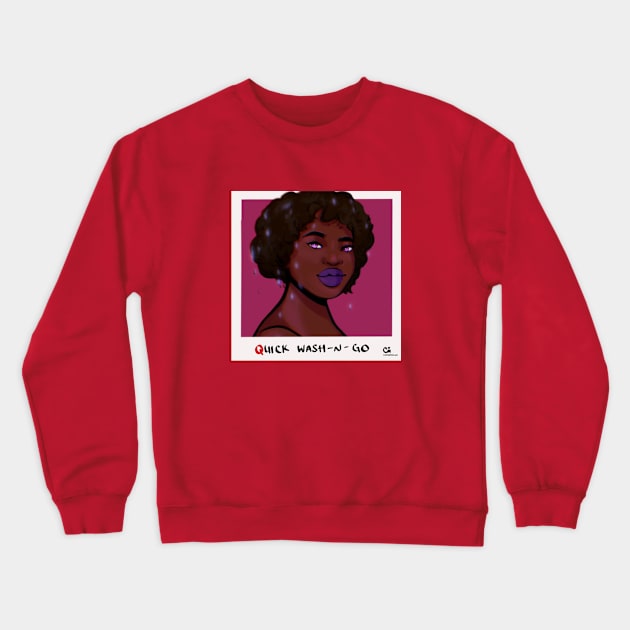 Quick Wash n Go Crewneck Sweatshirt by CarmahnArt